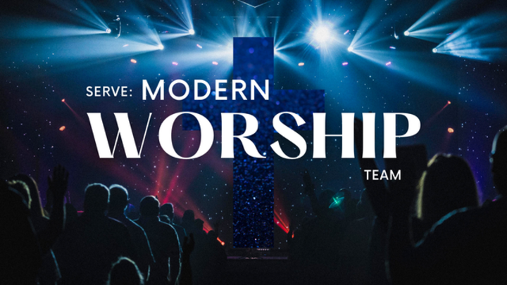 Logo for SERVE: Modern Worship Team