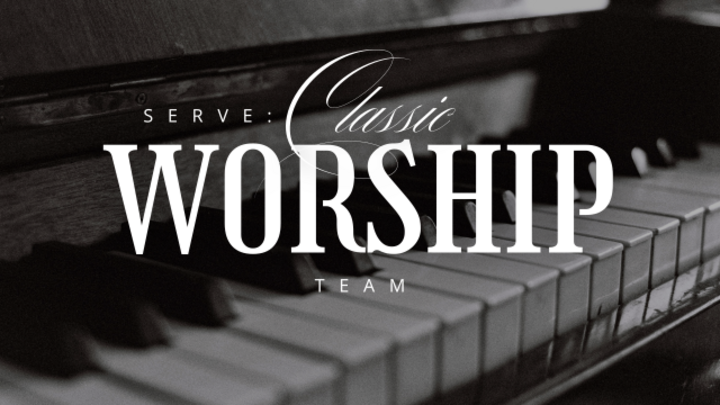 Logo for SERVE: Classic Worship Team