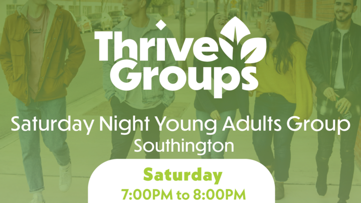 Logo for Saturday Night Young Adults Group