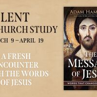 Logo for Lent Study: The Message of Jesus