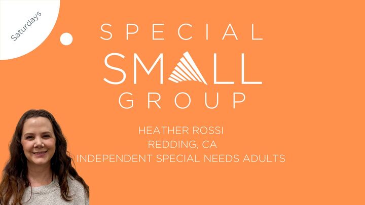 Logo for Small Group for Independent Special Needs Adults with Heather (Redding)