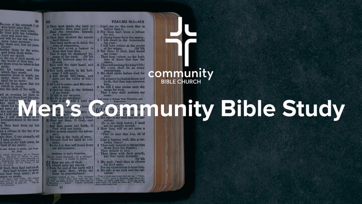 Logo for Men's Community Bible Study