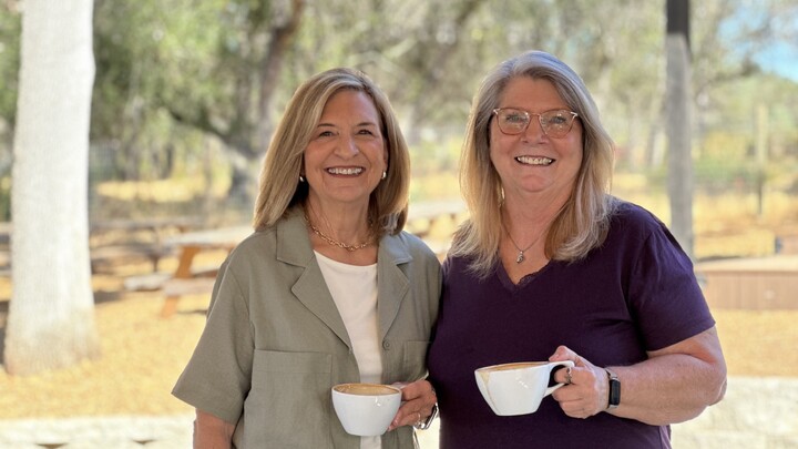 Logo for Wanda Ferguson & Marcia Arendsee - Coffee and Conversations