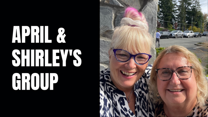 Logo for April and Shirley's group