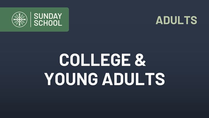 Logo for Adult S.S. - College and Young Adults