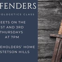 Logo for Defenders- an Apologetics Class