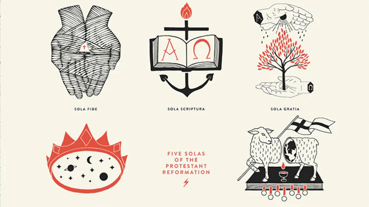 Logo for The Heart of The Reformation - The 5 Solas