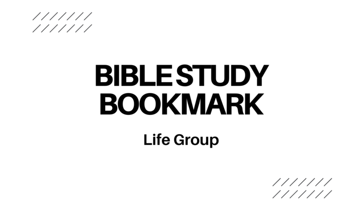 Logo for Bible Study Bookmark - Bernie and Michele