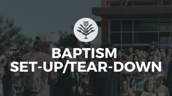 Logo for Baptism Team (Set-Up/Tear-Down)