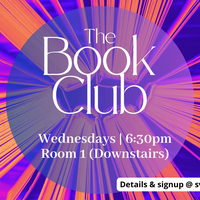 Logo for The Book Club (Adult Discussion Group)