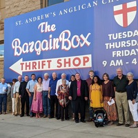 Logo for Bargain Box Volunteers