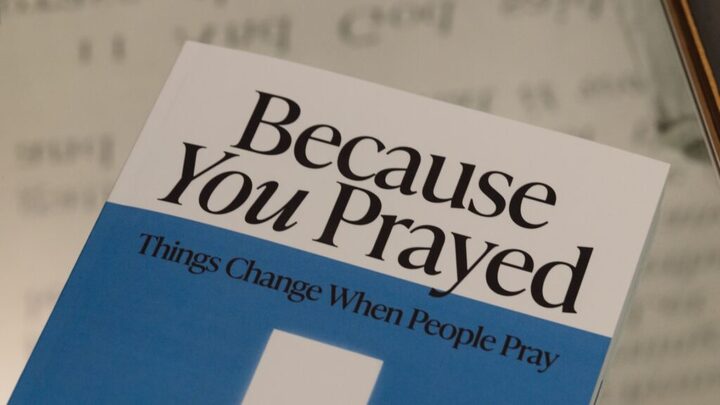 Logo for Because You Prayed | Book Study and Testimony Group