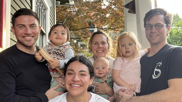 Logo for Columbia City/Beacon Hill: Jonah and Izzie Crollard & Carl and Olivia Wilder