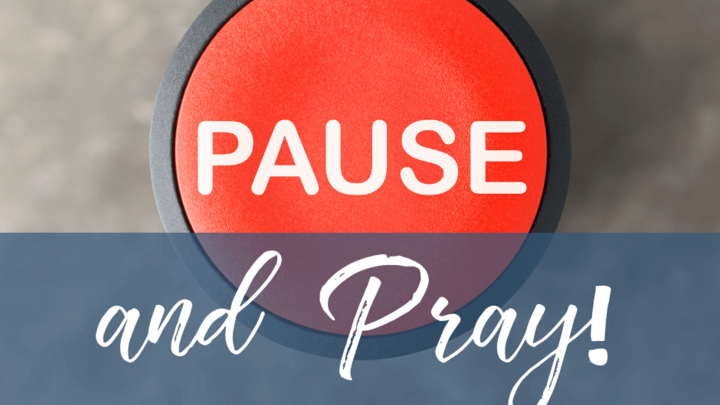 Logo for Pause and Pray