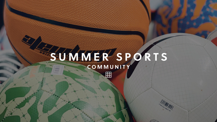 Logo for Summer Sports Meet Ups