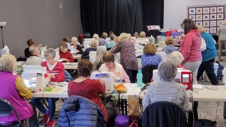 Logo for SMCC Quilters