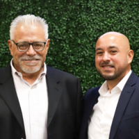 Logo for Men's Group - Robert Ynostrosa and Steve Mejia