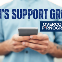 Logo for Men's Support Group - Overcoming Pornography