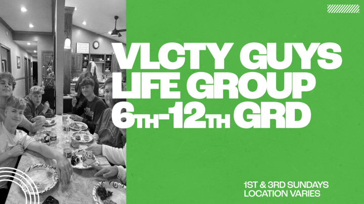 Logo for VLCTY Youth Guys Life Group