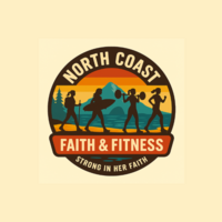 Logo for Faith and Fitness - Strong in Her Faith Summer Fitness Series