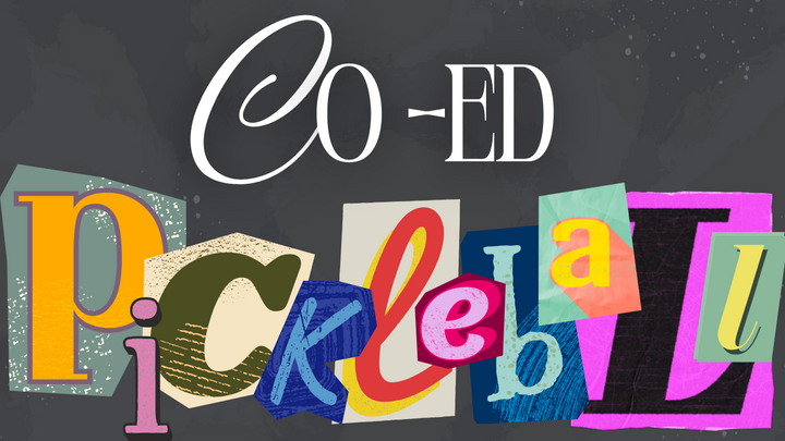 18: INDOOR CO-ED PICKLEBALL