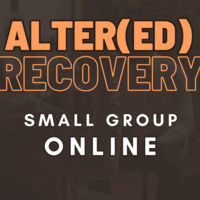 Logo for Alter(Ed) Recovery Small Group Online (Private Group)