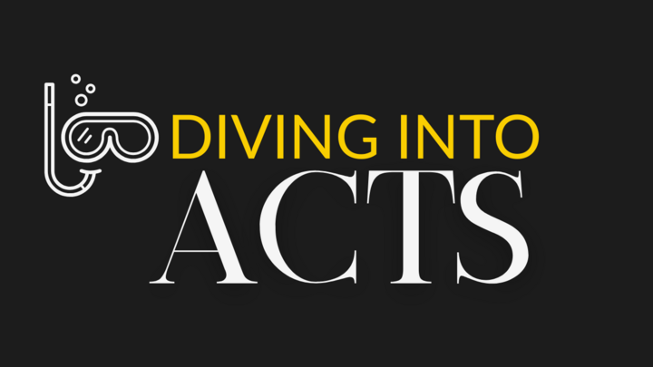 Logo for Diving into Acts