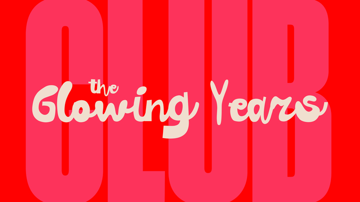 Logo for The Glowing Years Club (Ages 40+)