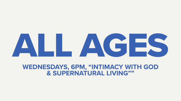 Logo for All Ages (18+) - Wednesday's 6pm