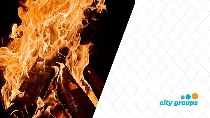 Logo for Tuesday Men's Fireside