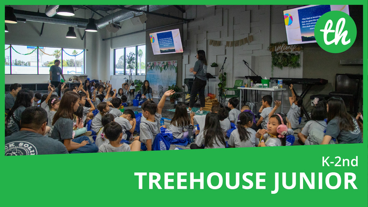 Logo for Treehouse Junior (K-2nd)(Volunteers)