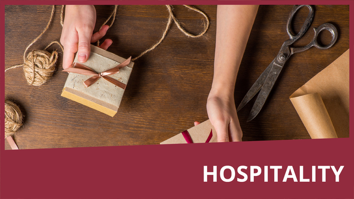 Logo for Hospitality Ministry