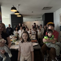 Logo for Adult Bible Study Life Group - Andrii & Valentyna