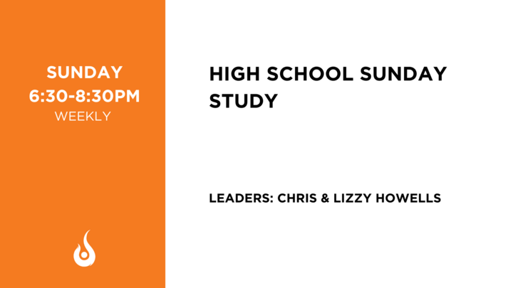 Logo for Small Group: High School Sunday Study