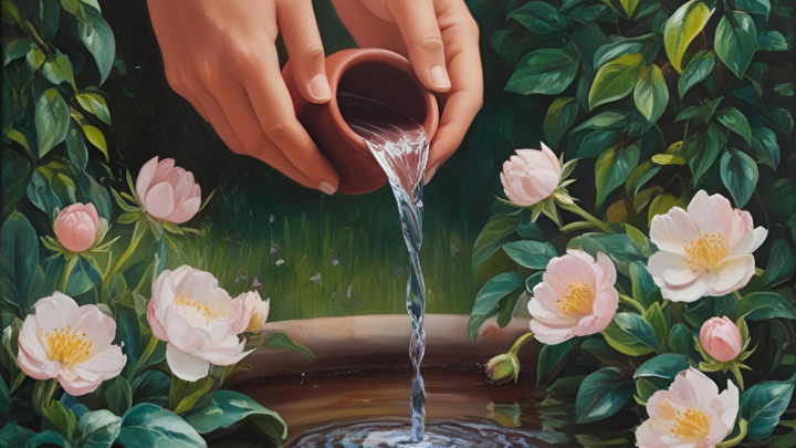 Logo for Love Poured Out - Women's Ministry