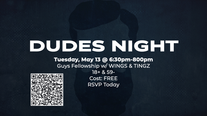 Logo for Dudes Night