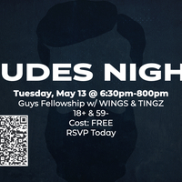 Logo for Dudes Night