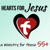 Logo for 55+ Group (Hearts for Jesus)