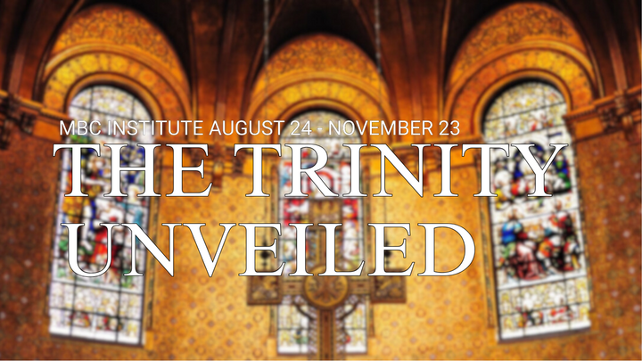 Logo for The Trinity Unveiled: Faith History & Life (Fall Class)