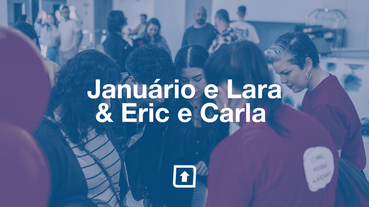 Logo for Januário e Lara & Eric e Carla eGrupo