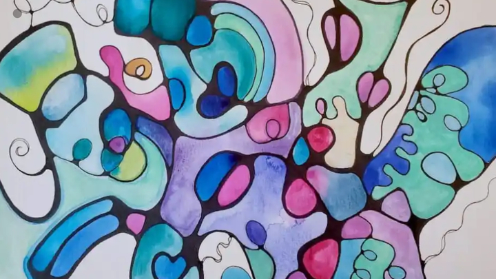 Logo for Single Women: Scripture & Watercoloring