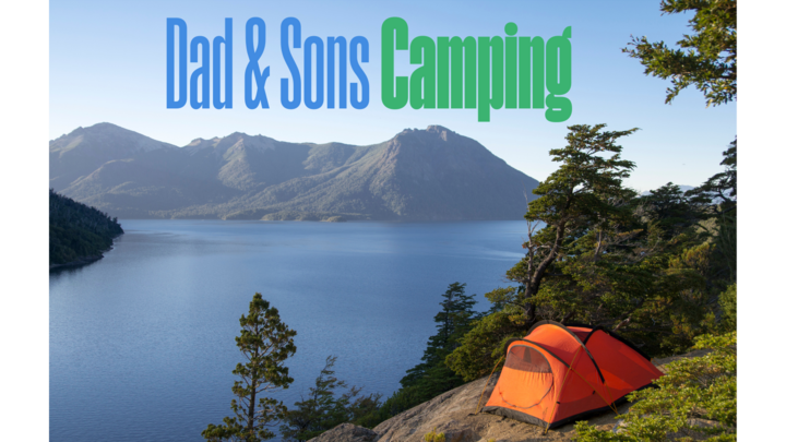 Logo for Dad & Sons Camping