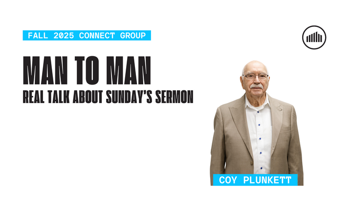 Logo for Man to Man - Real talk about Sunday's Sermon