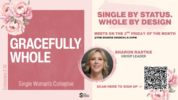 Logo for Gracefully Whole: Single Women’s Collective: Led by Sharon Radtke