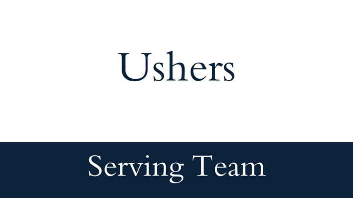 Logo for Ushers