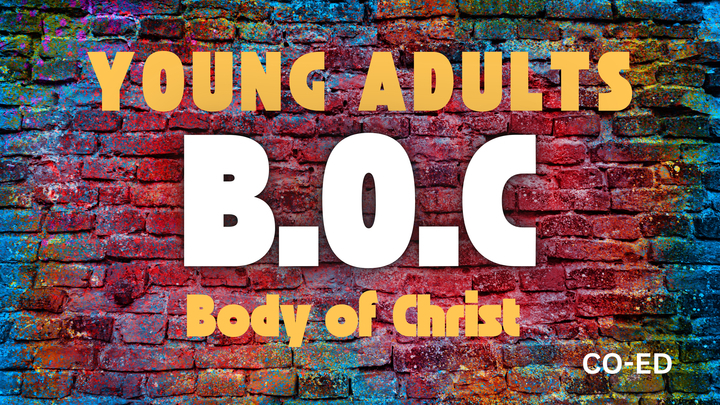 Logo for YO! THE B.O.C. IS HERE ! (Body Of Christ , duh)