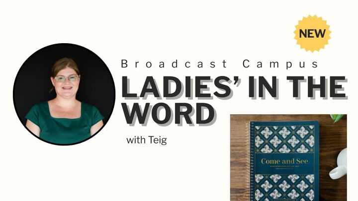 Logo for Ladies' in the Word Bible Study