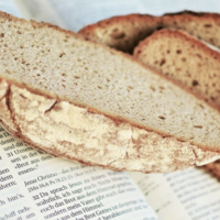 Logo for Breaking Bread Potluck