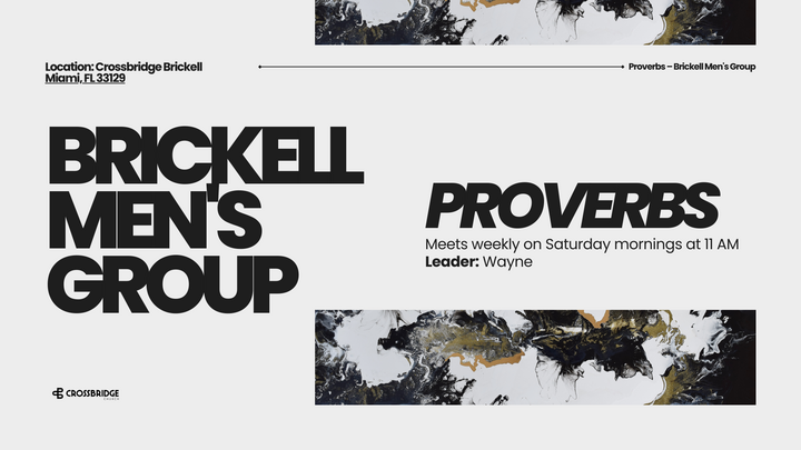 Logo for Proverbs – Brickell Men's Group