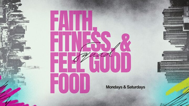 Logo for Faith, Fitness, & Feel Good Food!